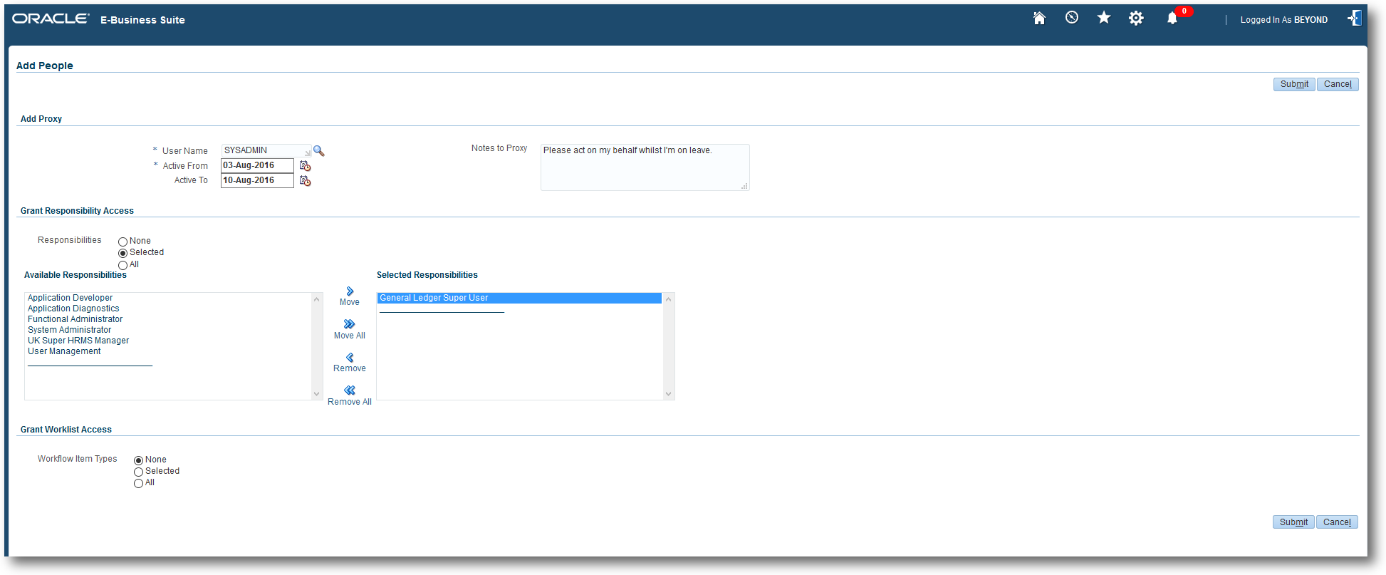 Grant Access