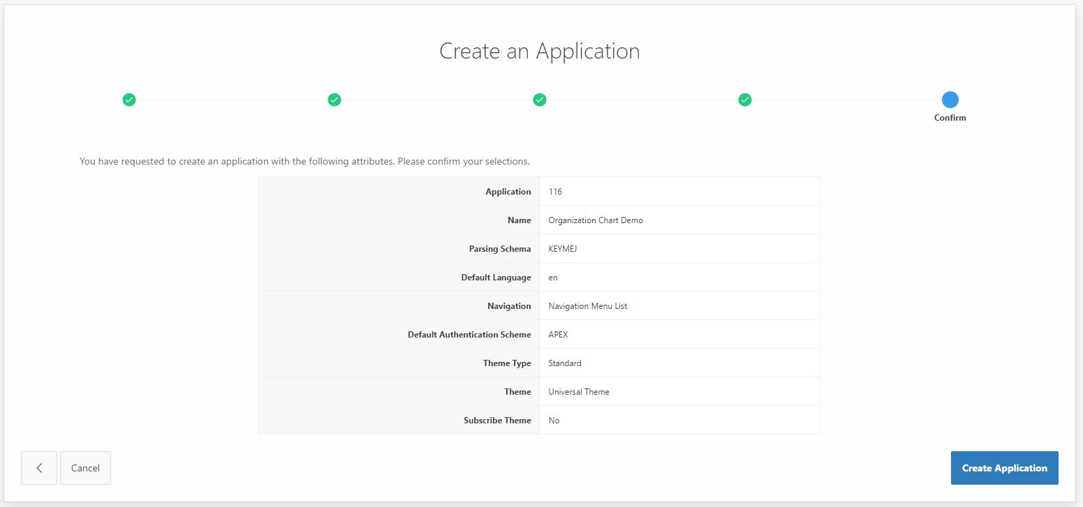APEX Application