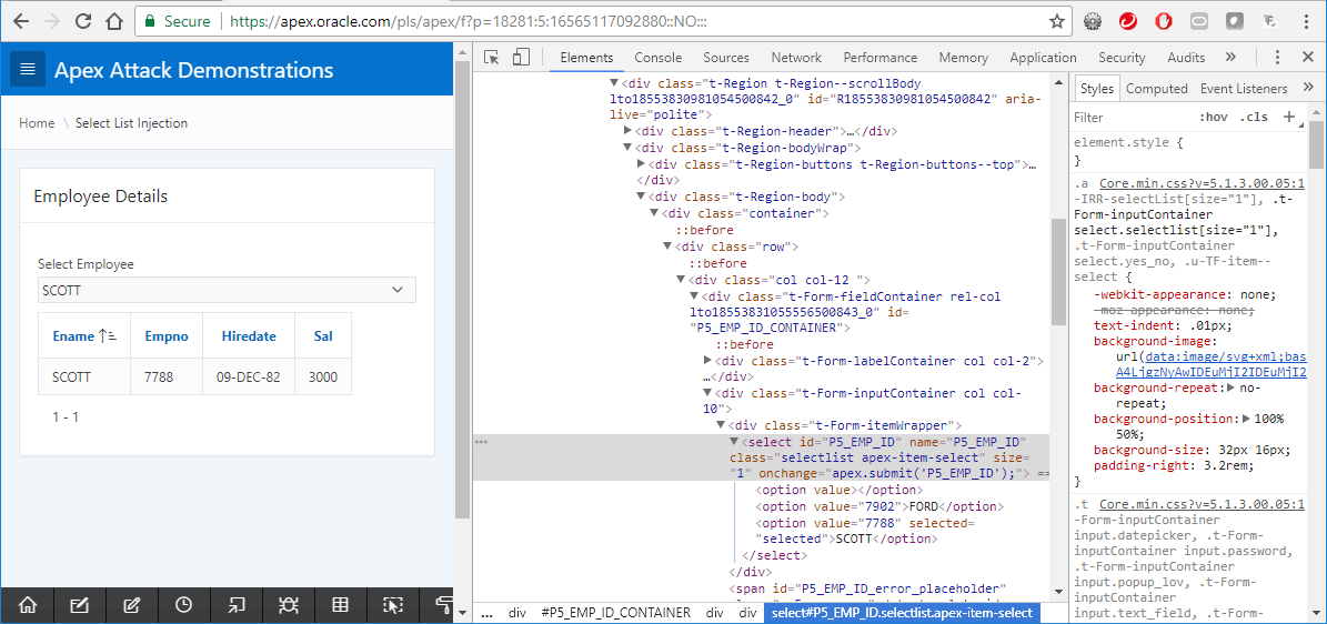 Developer Console